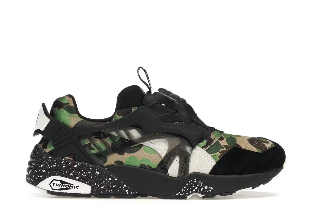 Size 9 - PUMA Disc Blaze x A Bathing Ape Camo 2015 | eBay
