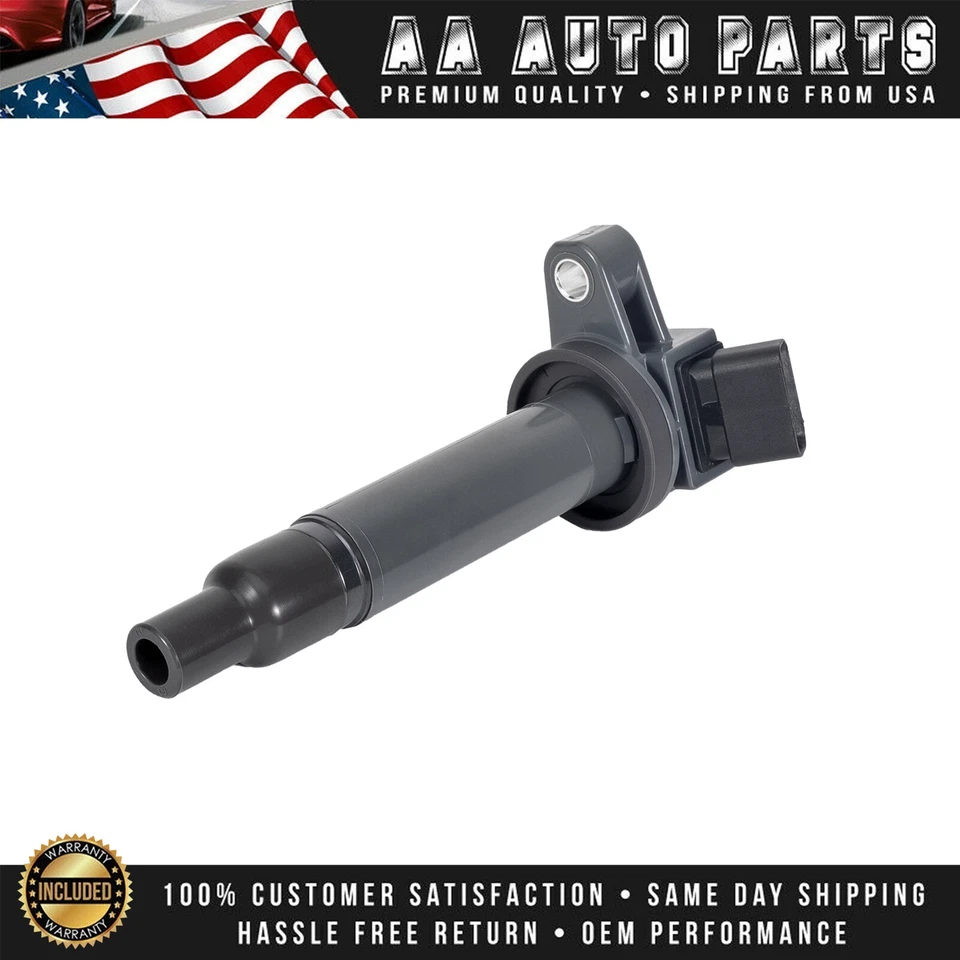 8 Ignition Coil & 8 Denso Platinum Spark Plug for Toyota Land Cruiser 98-07 4.7L - Image 4 of 4
