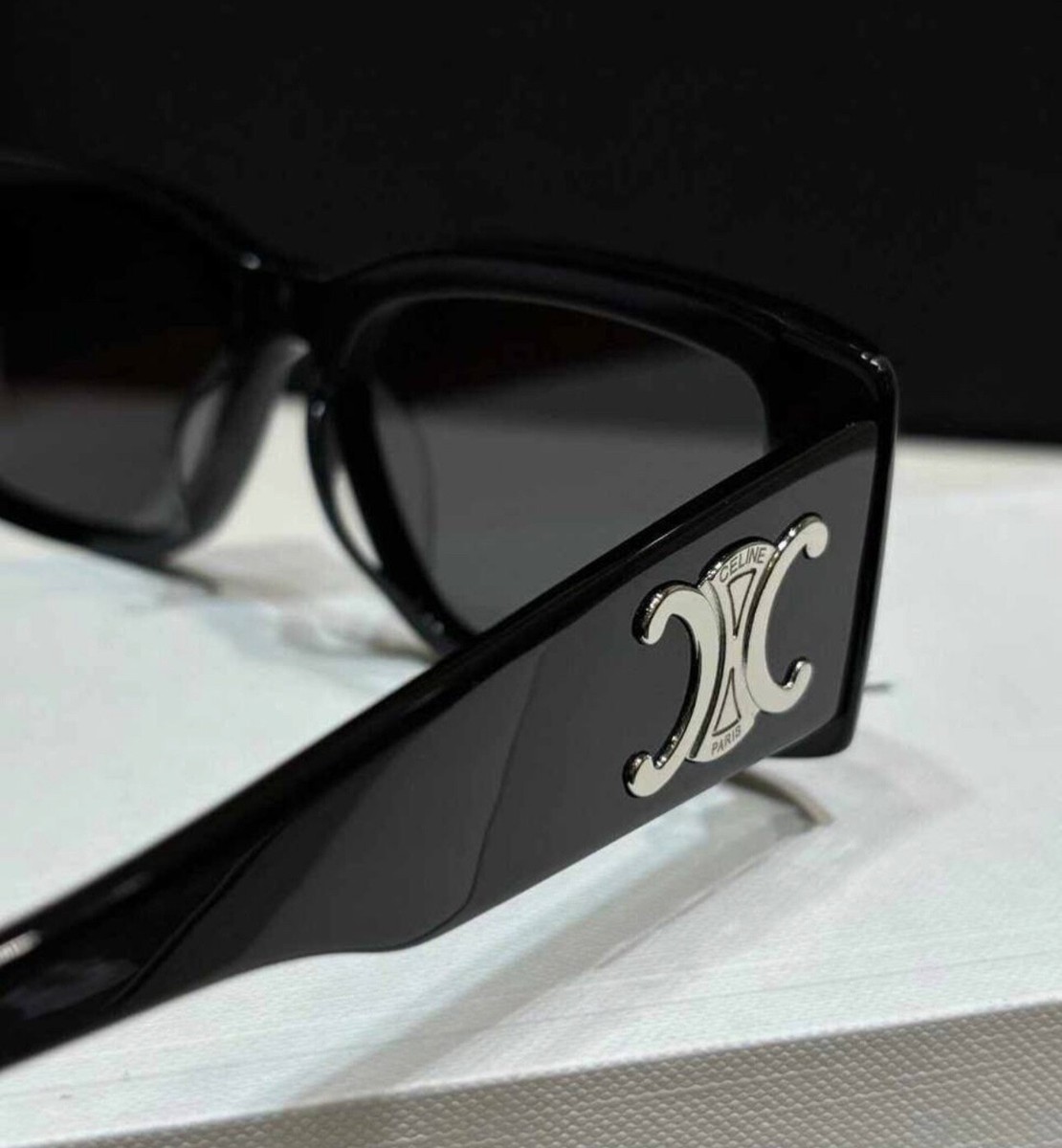 WOMEN'S SUNGLASSES BY CELINE TRIOMPHE XL 01 ACETATE | eBay