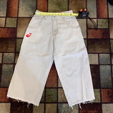Vintage Jnco Womens Khakis size 5 CUT see Photos 21  Wide