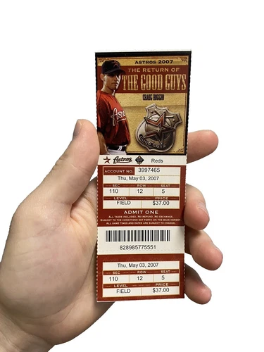 Ken Griffey, Jr. Vintage Sports Ticket Stubs