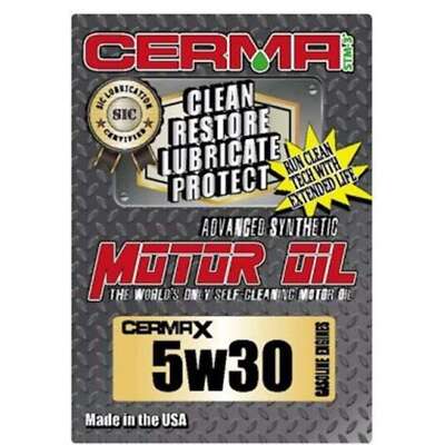 CERMAX Ceramic 5W-30 Synthetic Motor Oil SiC Nano Technology 30000 Mile USA Made