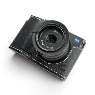 Half Case For ZEISS ZX1 Insert Camera Cover Genuine Leather