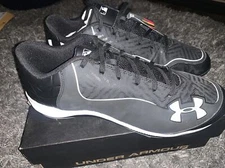 New Under Armour Mens Ignite Phenom Low-Top Baseball Cleats Size 14  1246694-011