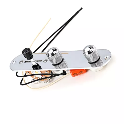 Prewired Loaded Guitar Control Plate 3 Way Switch Knob for Tele TL Telecaster