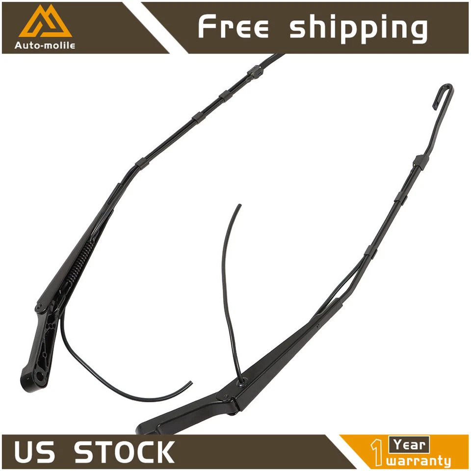 Front Left+Right Windshield Wiper Arm For Mercedes Freightliner Dodge Sprinter - Image 4 of 4