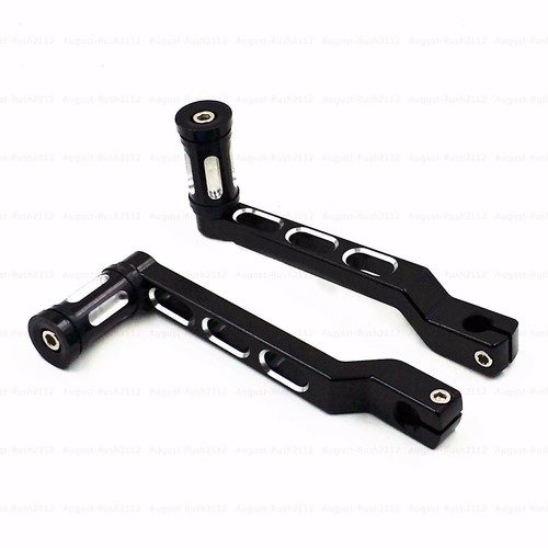 Motor Heel Toe Shift Lever + Shifter Peg For Harley Touring Softail Tri Glide - Picture 3 of 5