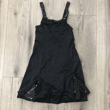 Kelle Dance Performance Jazz Dress Costume Medium Child Girl  s Outfit Black