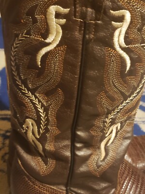 Mr. Western Mexican Boots Size 27 Brown | eBay display picture 2