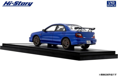 402-178 Hi-Story 1/43 スバル IMPREZA S202 Hi Story 1/43 SUBARU IMPREZA S202 STi Version (2002) WR Blue Mica