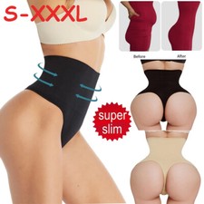 Women Body Shaper Slimmer High Waist Panties Underwear Tummy Control Thong Pants