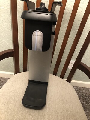 Humanscale CPU600 Adjustable Under-desk CPU Holder Black/Silver