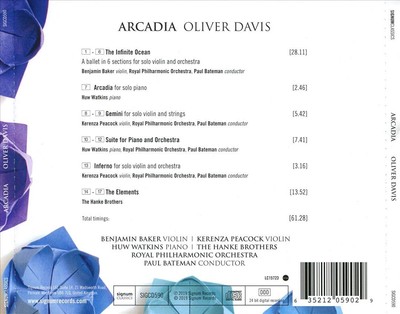 DAVIS / ROYAL PHILHARMONIC ORCH / BATEMAN - ARCADIA NEW CD