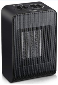 Soulcker Fan Heater, Ceramic Electric 750W1500W Portable Electric Heater