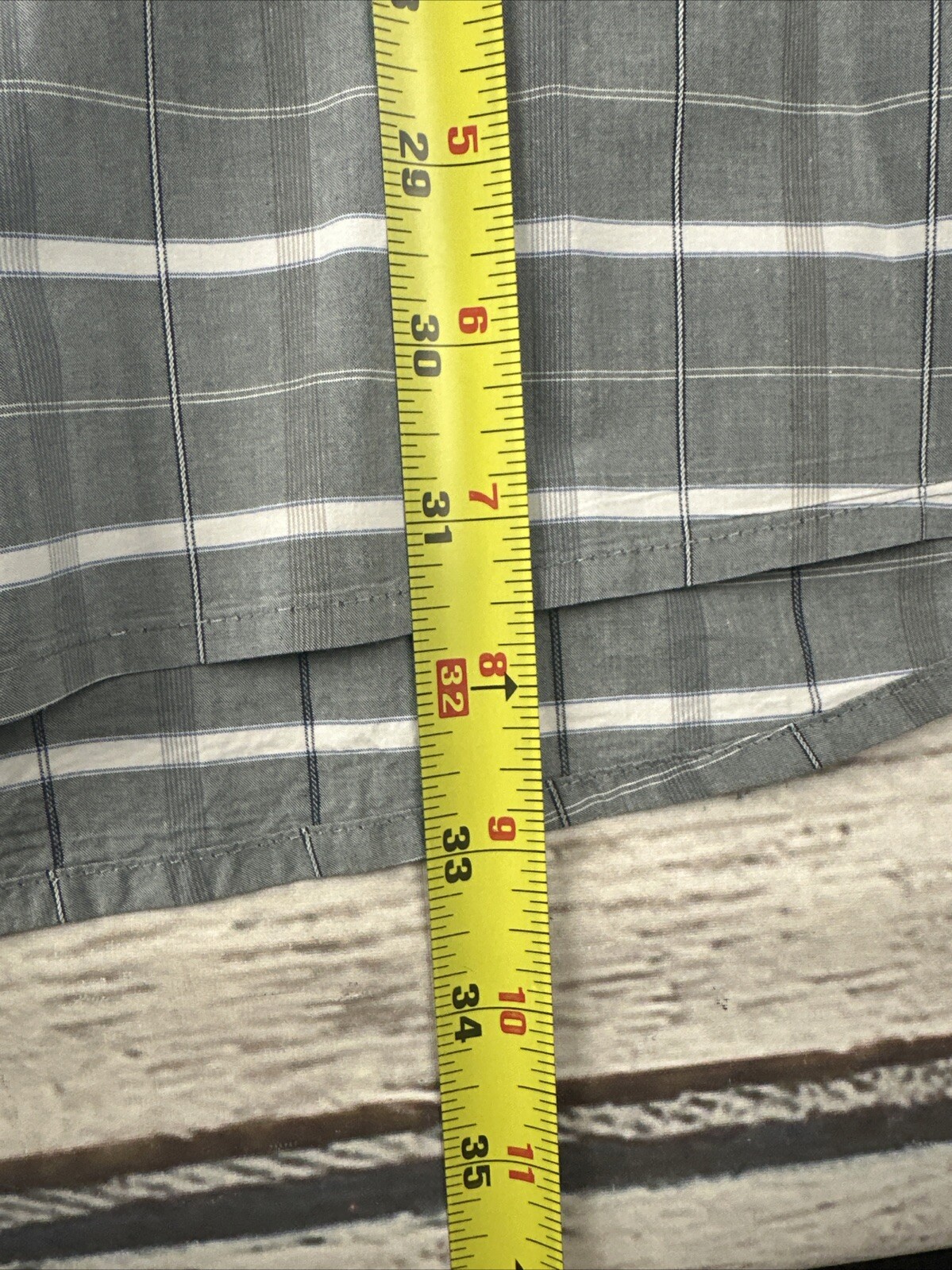 Wrangler George Strait Cowboy Cut Collection Men's Dress Shirt XXL Gray Plaid thumbnail 6