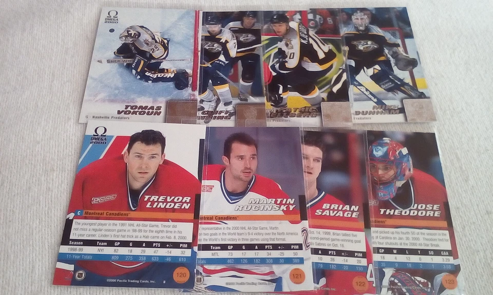 1999-2000 Pacific Omega Hockey 100-199 Pick cards that you want/need. - Image 3 of 4