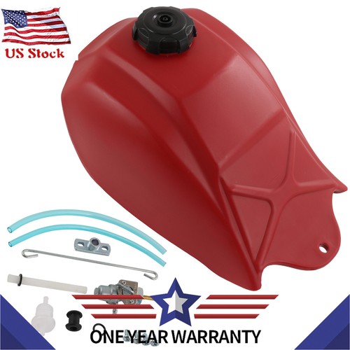 Fuel Tank with Cap plastic FT49009R for 19851987 Honda ATC 250SX three
