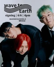 AUTOGRAPHED SIGNED Wave To Earth Play With Earth! 0.03 CD Album