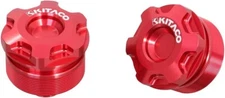 NEW KITACO 502-1001020 Front Fork Bolt Set Red Grom (JC92) Monkey 125 (JB02),etc