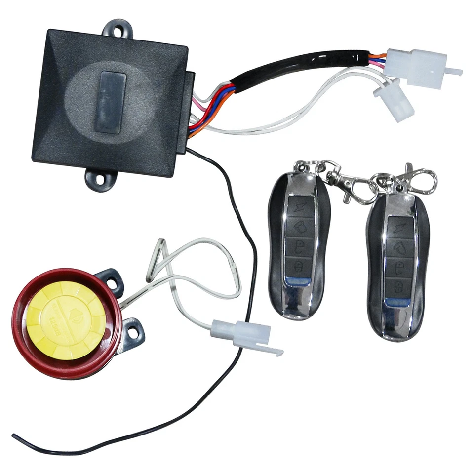 Sistema de Alarma de Seguridad Antirrobo 12V Control Remoto para ATV Quad Buggy Moto Foto 4 de 4