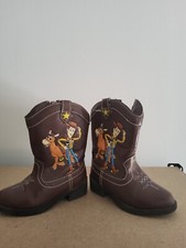 Disney Kid s Size 6 Woody Toy Story Brown Boots