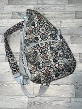 Vera Bradley Essential Sling Backpack Lisbon Medallion Canvas Adjustable Travel