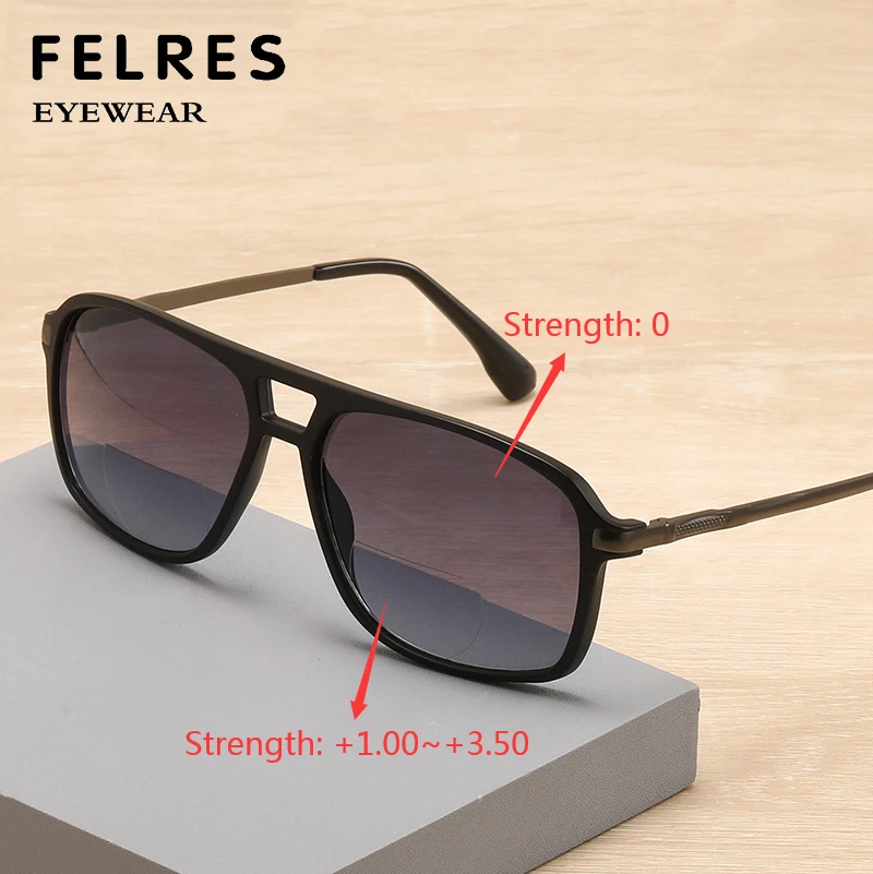 Interno Bifocali Sicurezza Lettura Occhiali Da Sole Lettore - Foto 13