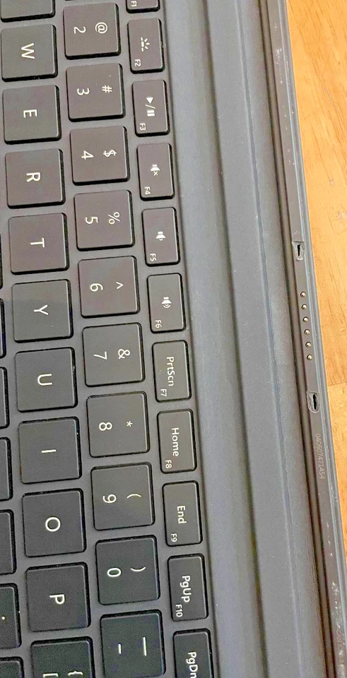 Teclado con cubierta tipo Microsoft Surface Pro original para Pro 7/6/5/4/3 (2017)*Leer* Foto 3 de 4