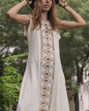 Boho Maxi dress By Mandala Mallorca S/M
