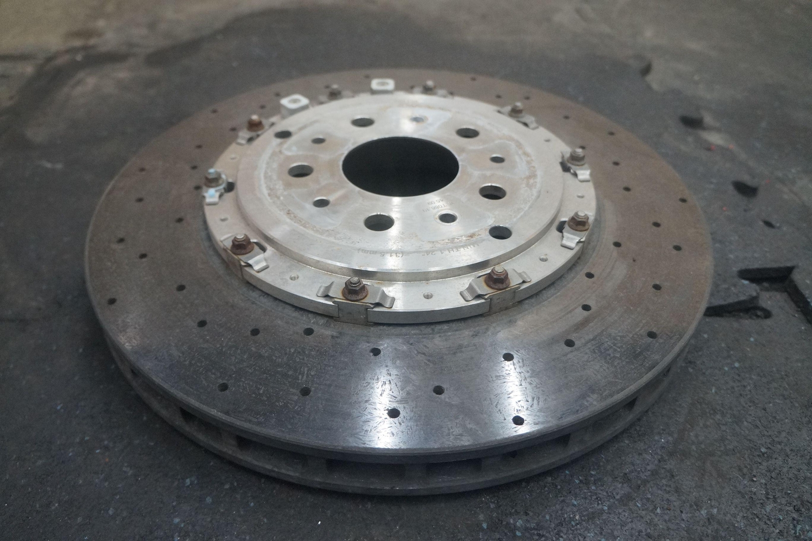 Rear Left or Right Ceramic Brake Disc Rotor 257102 304561 Ferrari California 10