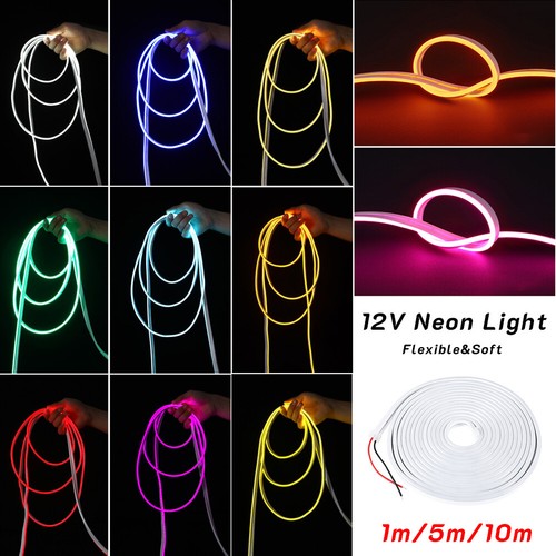 5m/10m Flexible Car Interior Light Waterproof Atmosphere Light Strip Decoration