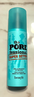 Benefit The POREfessional Super Setter Setting Face Spray 4oz/120mL FULL SZ $36