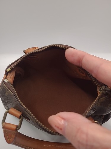 Vintage Louis Vuitton Monogram Mini Speedy Nano Bag with Lock & Key. - Picture 6 of 9