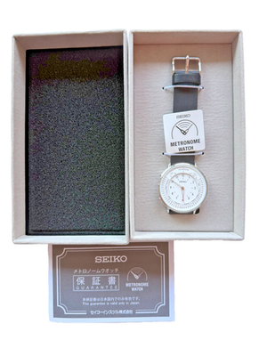 Seiko Metronome White Unisex Adult Watch - SMW006A for sale online