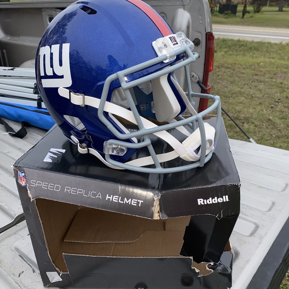 Riddell RIDDRSPNYG NFL NY Giants Helmet - Medium for sale online