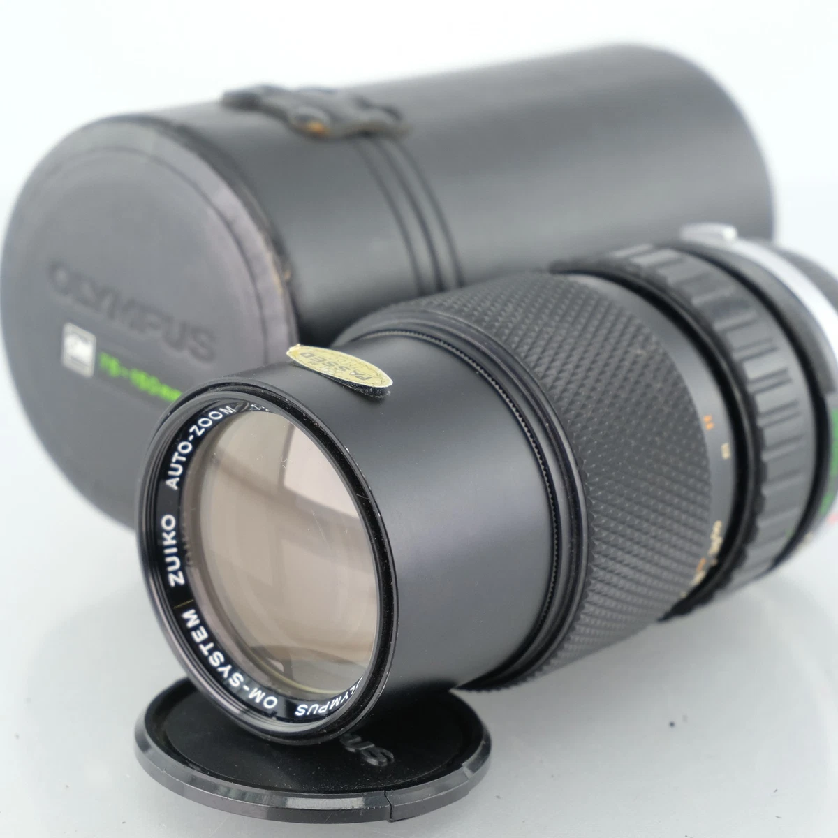 Objectif Olympus OM Auto-Zoom 75-150mm F/4 - N°388335 - Pour Pièces / Etat Usé