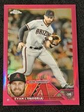 2023 Topps Chrome - Evan Longoria #166 Magenta Refractor /399 Arizona MLB