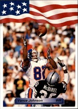 1992 All World #225 Vance Johnson - FB