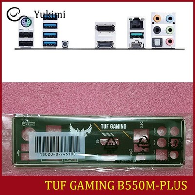 NEW FOR ASUS TUF GAMING B550M-PLUS、TUF GAMING B550M-PRO S I/O Shield Backplate