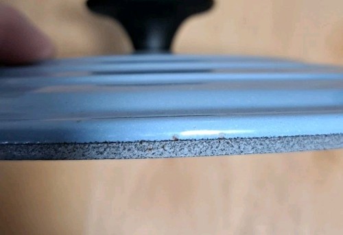 Le Creuset 3,5 Quart Hellblau Dutch Oven mit Deckel #E - Bild 8 von 9
