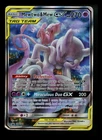 #3 Mewtwo & Mew GX SM191 Black Star Promo 2019 Alt Art Holo Pokémon Card TCG