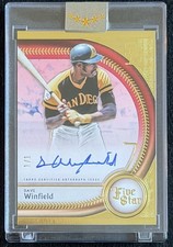 2025 Topps Five Star Dave Winfield Five Star Autographs Red 1/1