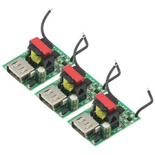 3Pcs USB Buck Converter Stabilizer 12V-80V to 5V DC-DC Buck Module 12V 24V 36...