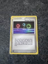Energy Restore 81/109 Uncommon Ruby & Sapphire Pokemon Card, Lightly Played