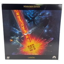 Star Trek VI The Undiscovered Country LaserDisc 1991 Sci-Fi Widescreen Paramount