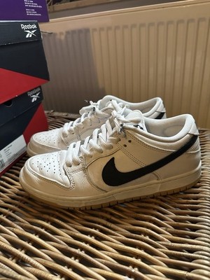 Nike SB Dunk Low Pro White Gum - Weiß, Größe 41
