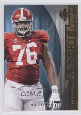 2013 Upper Deck Ultimate Collection Ultimate Rookie 96/99 DJ Fluker #77 0b2