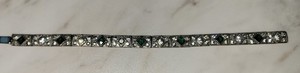 Antique Vintage 1920s Art Deco NOV-E-LINE Rhinestone Green Gemstone Bracelet