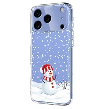 Christmas Printed Case Shockproof Cover For iPhone 17 16 15 14 Pro Max 13 12 Air