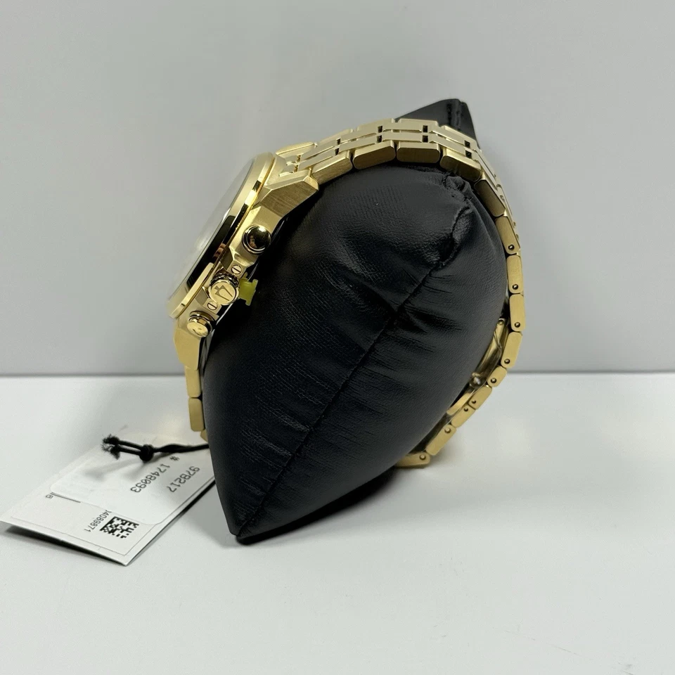 Bulova Classic 97B217 Chronograph Yellow Tone Stainless Steel Quartz Men's Watch - image 2 of 4